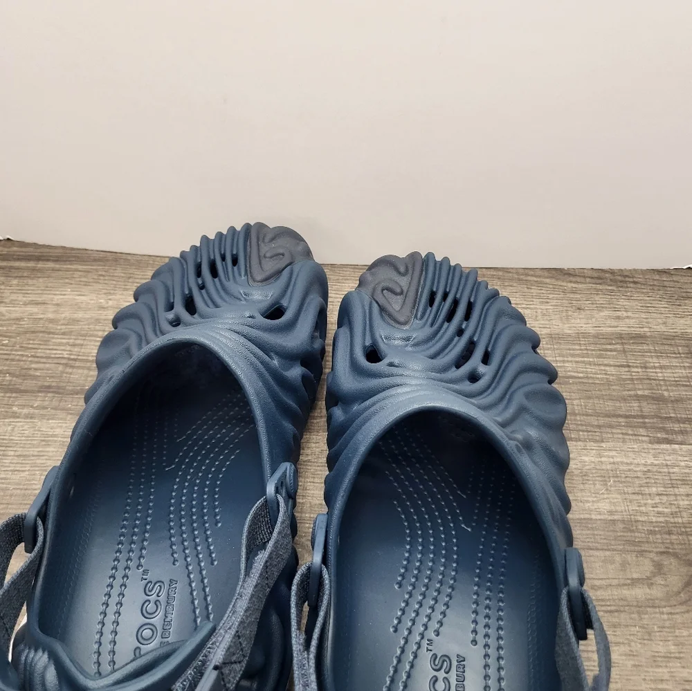 Crocs x Salehe Bembury Pollex Clog Blue 207393-4OF Men’s Size 12 New